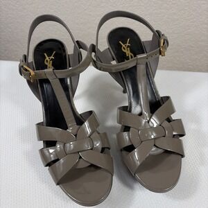 YSL Yves Saint Laurent Shoe Tribute Heels USED Size 39.5